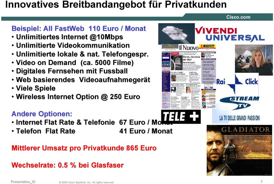 5000 Filme) Digitales Fernsehen mit Fussball Web basierendes Videoaufnahmegerät Viele Spiele Wireless Internet Option @ 250 Euro