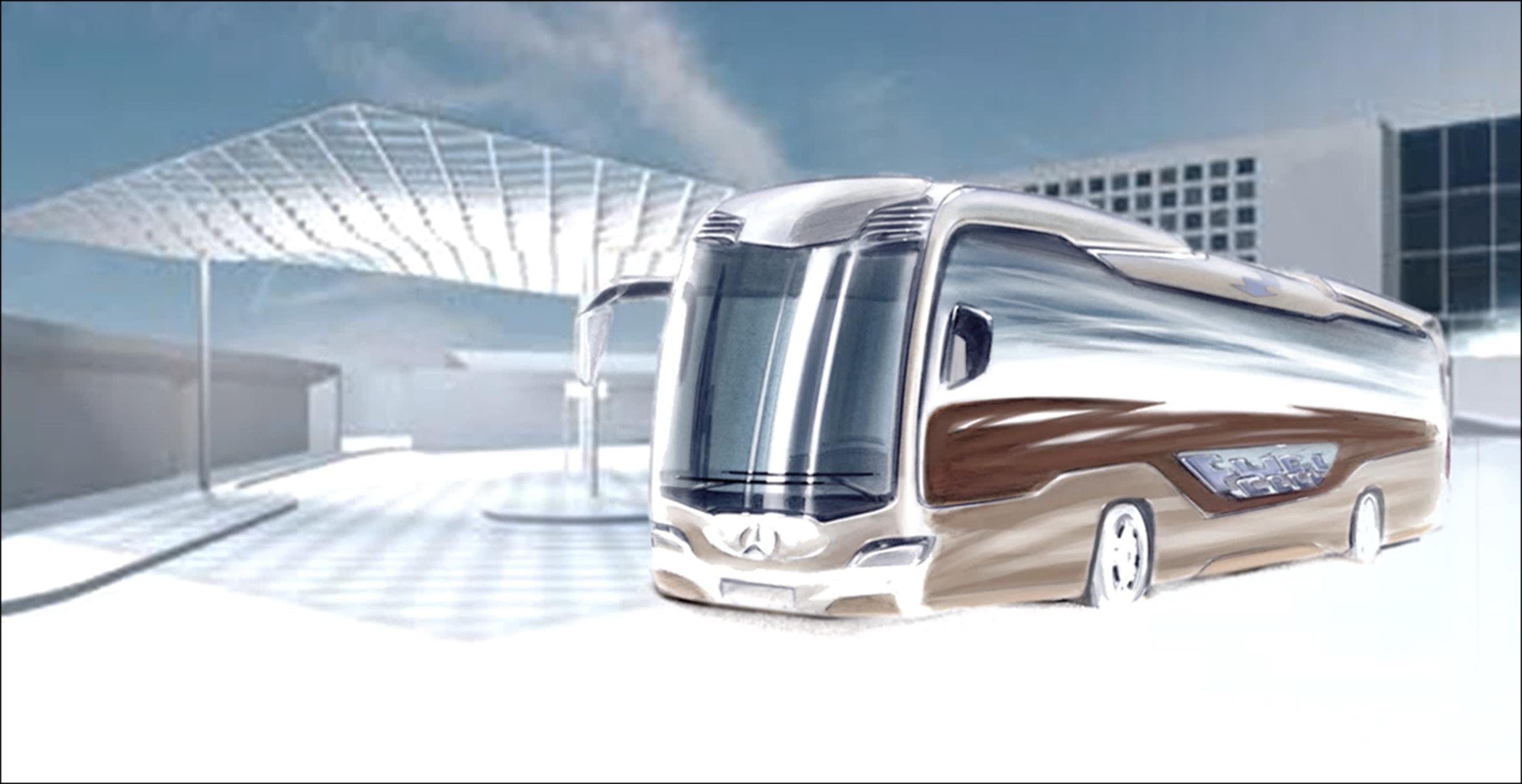 2030 werden 70% der verkauften Stadtbusse in West-Europa einen emissionsfreien Antrieb haben Daimler Buses. Best Buses.