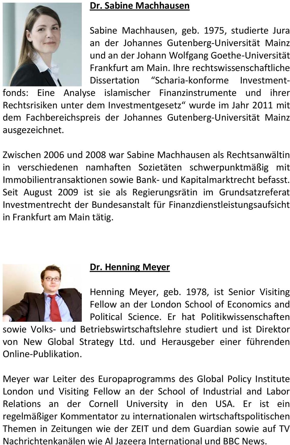 Fachbereichspreis der Johannes Gutenberg Universität Mainz ausgezeichnet.