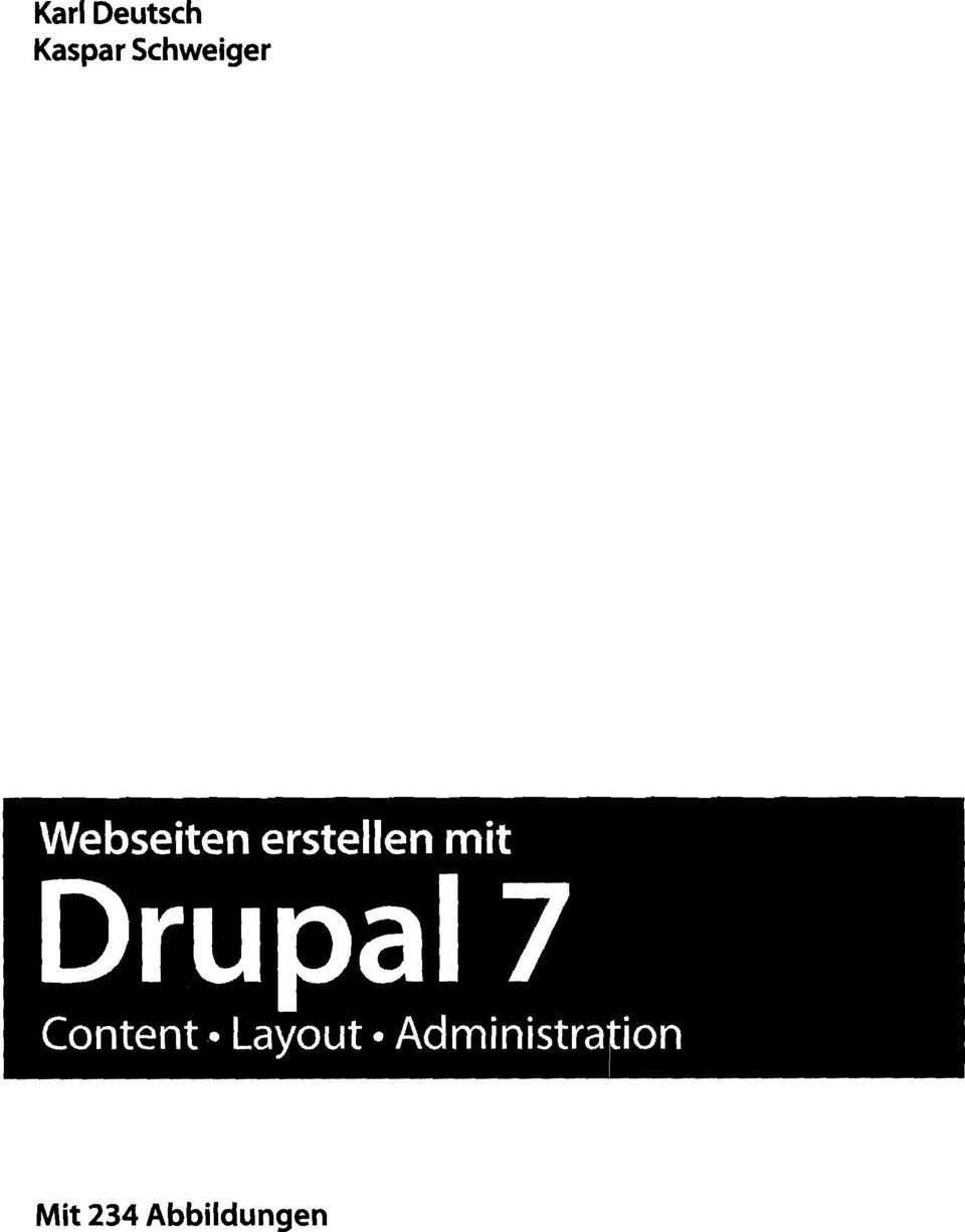 erstellen mit Drupal7