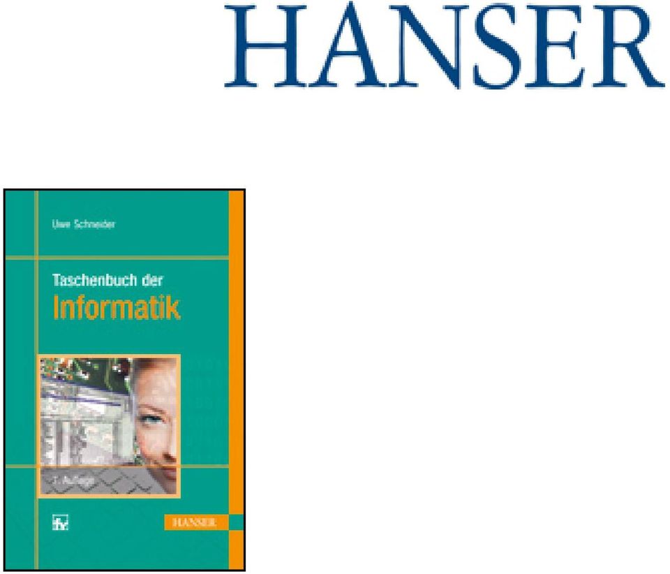 Informationen oder Bestellungen unter http://www.hanser.