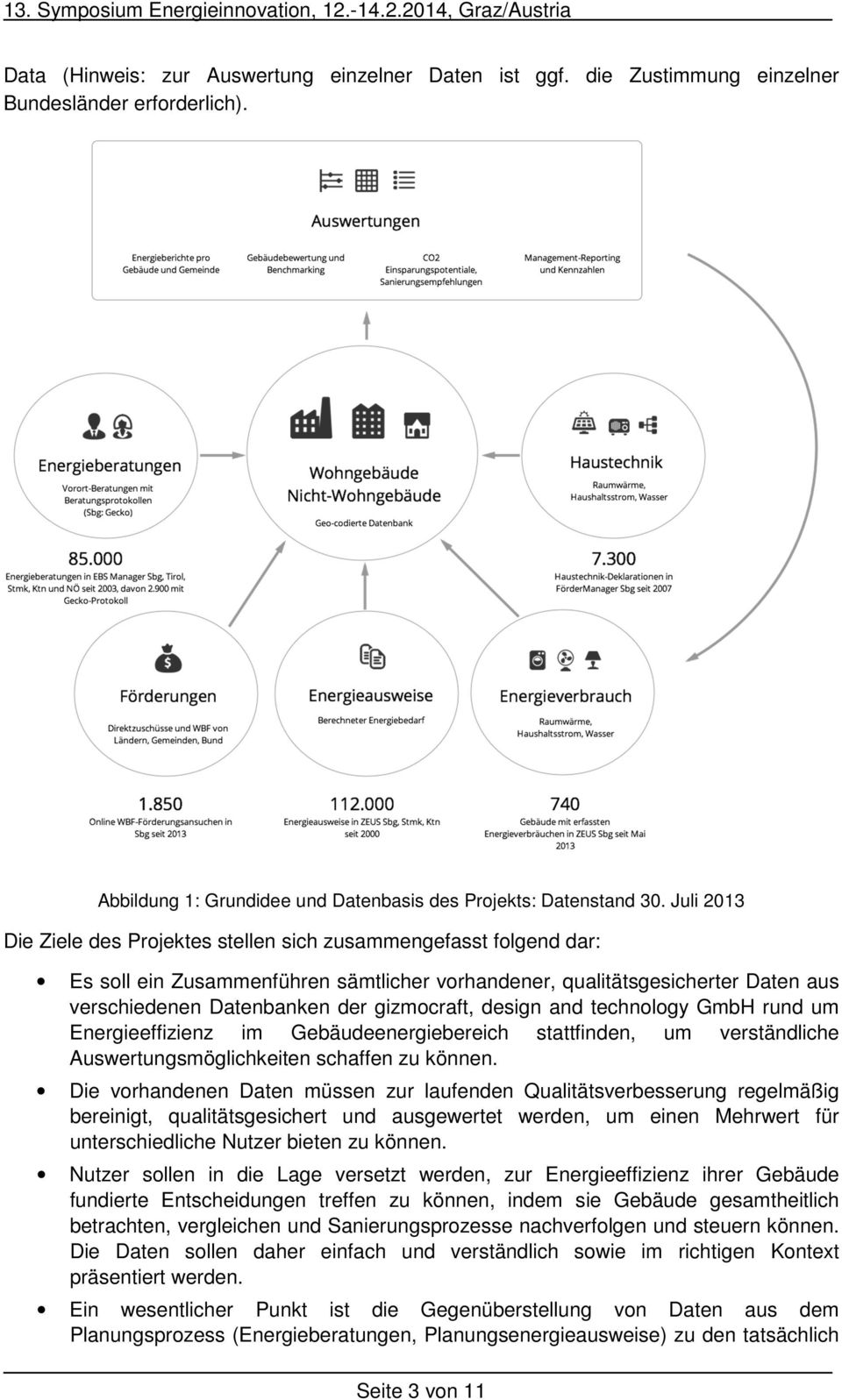 design and technology GmbH rund um Energieeffizienz im Gebäudeenergiebereich stattfinden, um verständliche Auswertungsmöglichkeiten schaffen zu können.