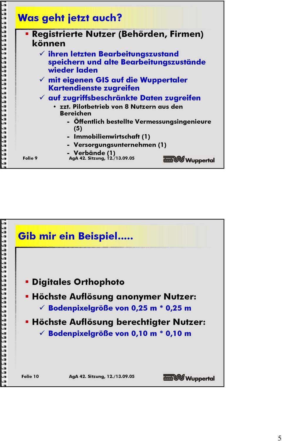Wuppertaler Kartendienste zugreifen auf zugriffsbeschränkte zugreifen zzt.
