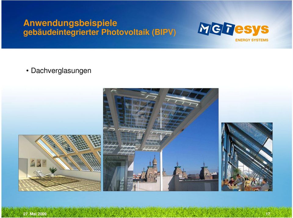 Photovoltaik (BIPV)