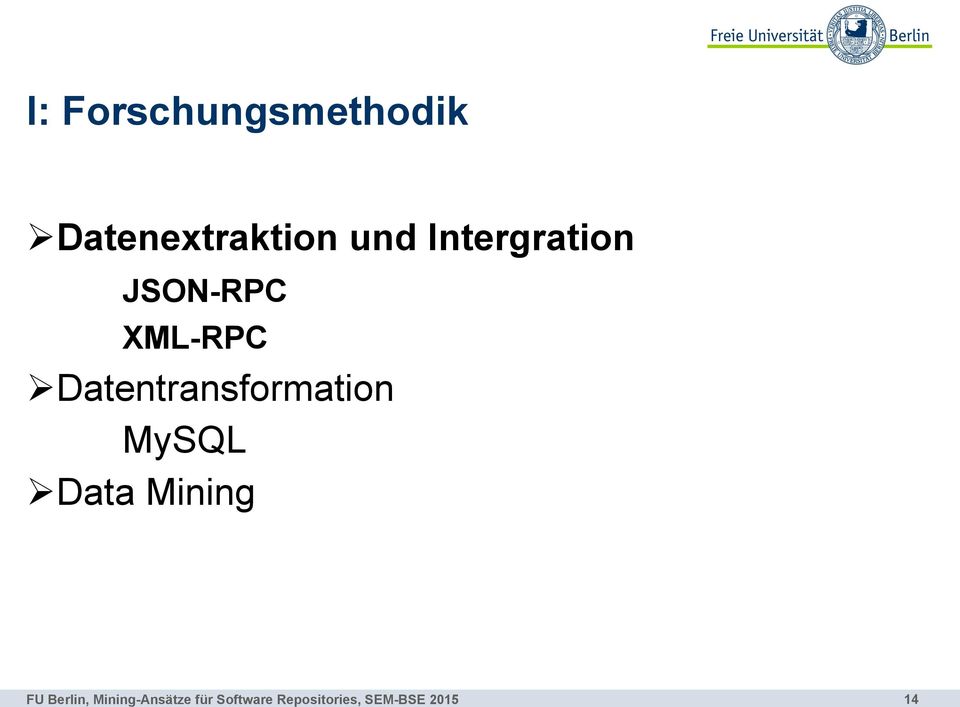 Intergration JSON-RPC XML-RPC