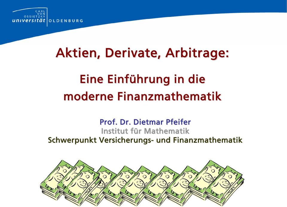 Dietmar Pfeifer Institut für