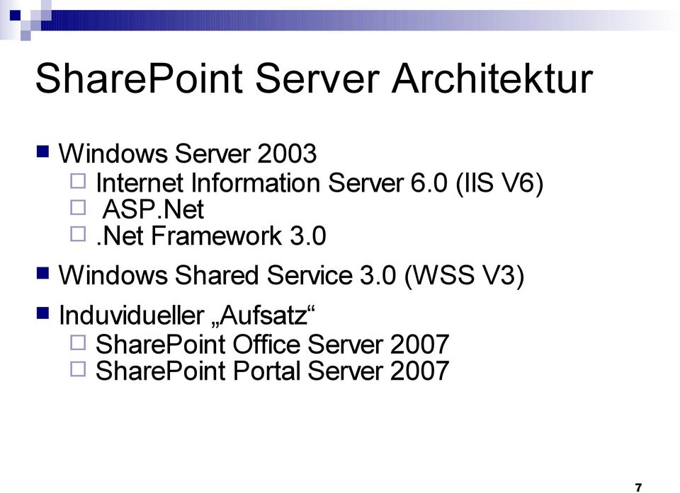 0 Windows Shared Service 3.