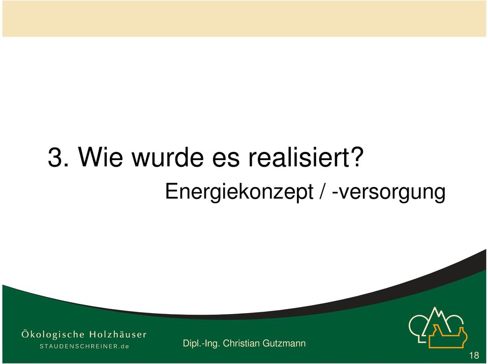 Energiekonzept