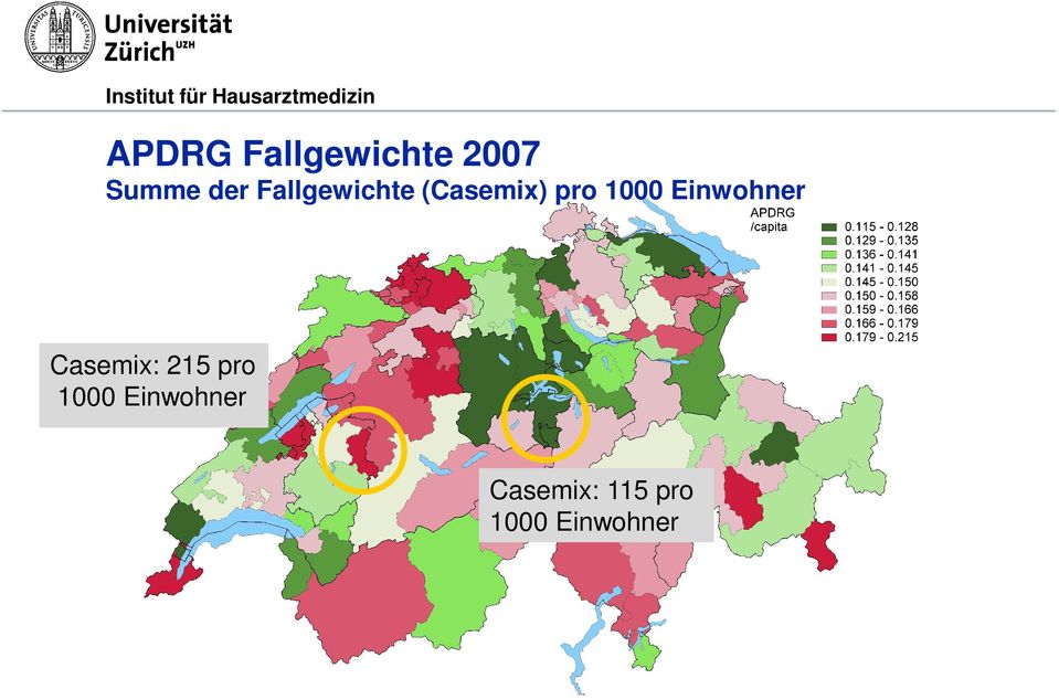Einwohner Casemix: 215 pro 1000