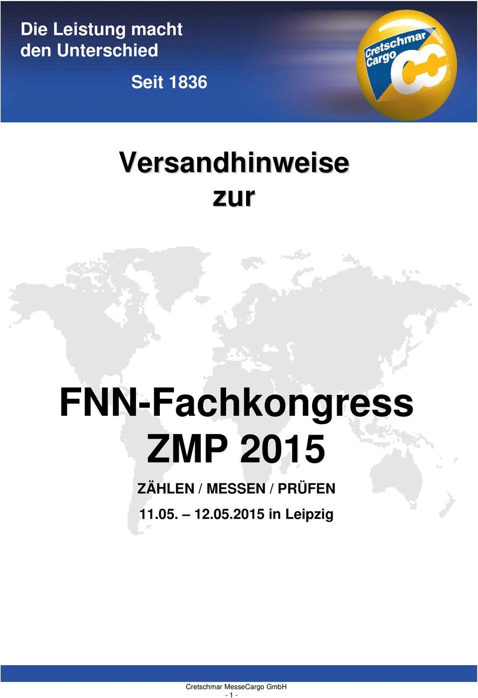 FNN-Fachkongress ZMP 2015 ZÄHLEN /