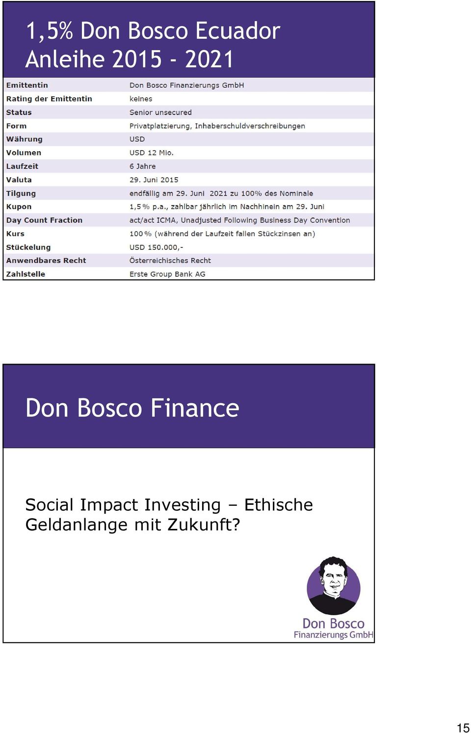 Finance Social Impact