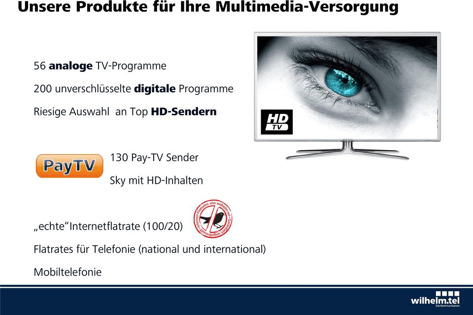 HD-Sendern 130 Pay-TV Sender Sky mit HD-Inhalten echte