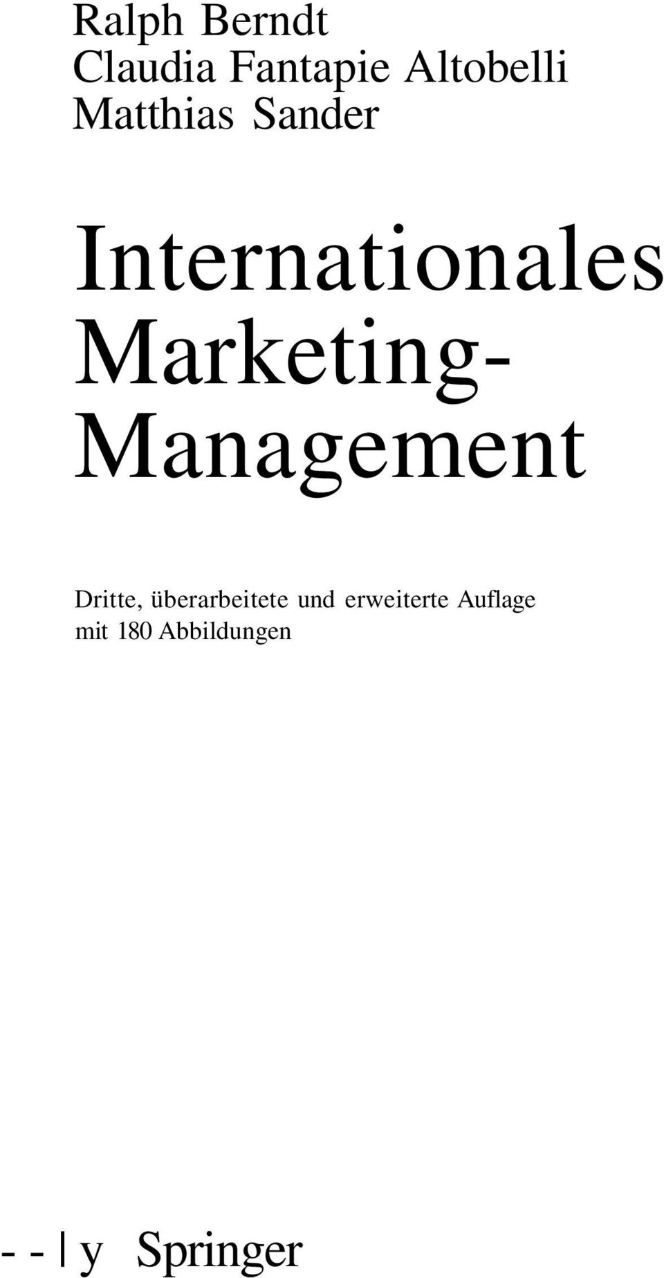 Management Dritte, überarbeitete und