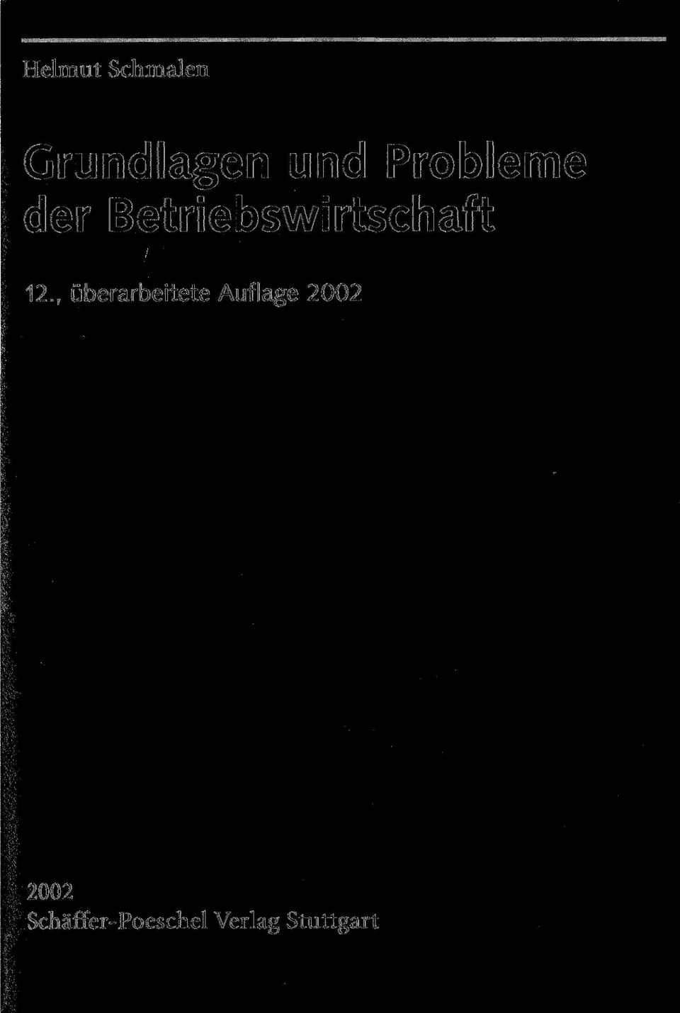 12., überarbeitete Auflage 2002