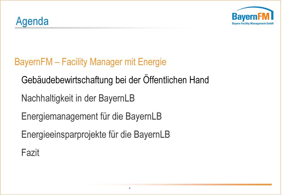 Nachhaltigkeit in der BayernLB Energiemanagement