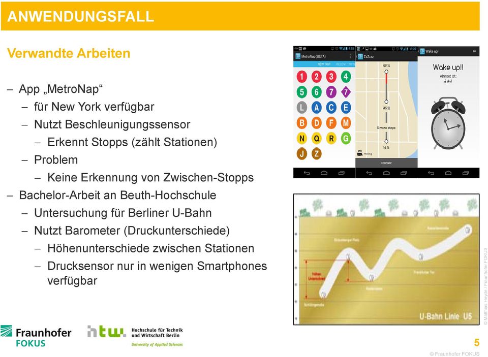 Beuth-Hochschule Untersuchung für Berliner U-Bahn Nutzt Barometer (Druckunterschiede)