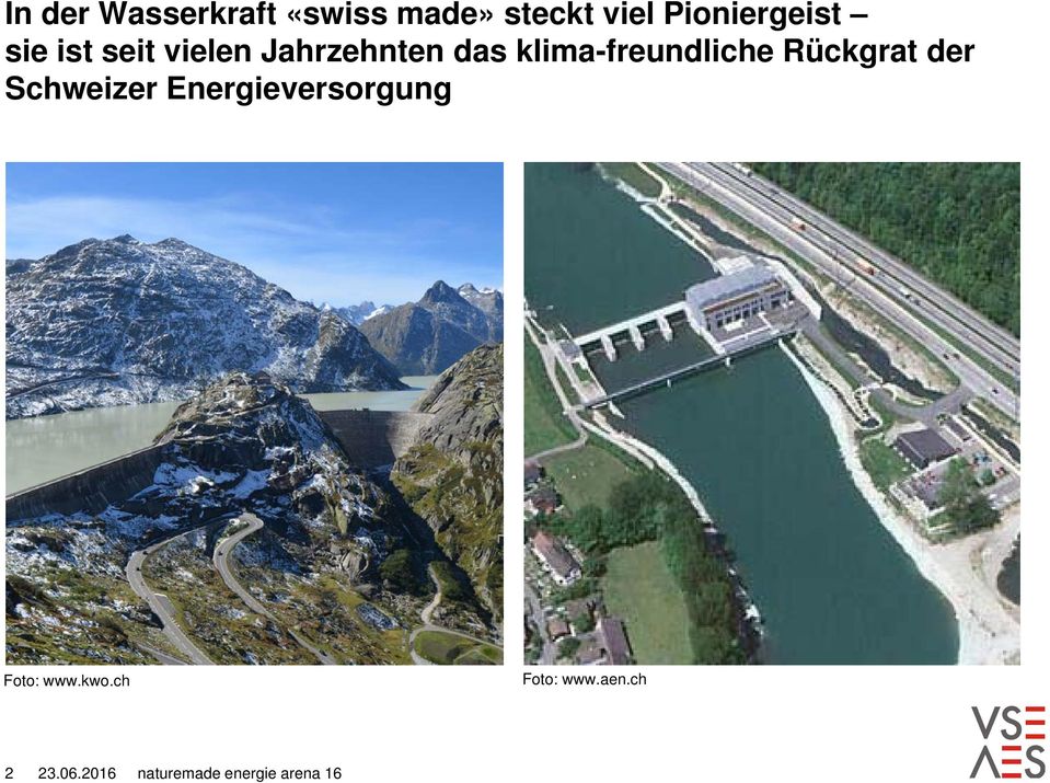 das klima-freundliche Rückgrat der Schweizer
