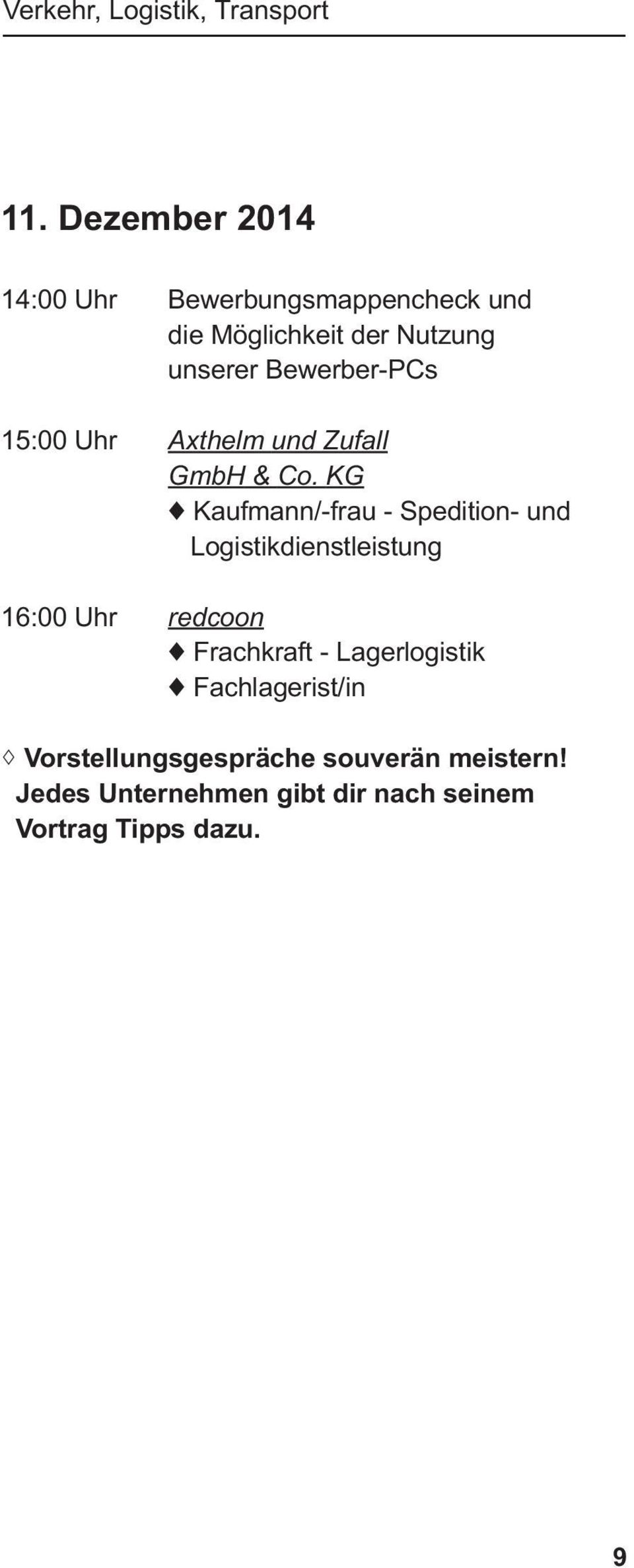 Bewerber-PCs 15:00 Uhr Axthelm und Zufall GmbH & Co.