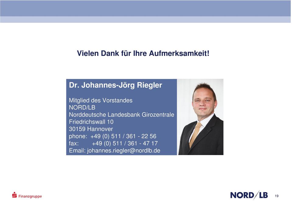 Norddeutsche Landesbank Girozentrale Friedrichswall 10 30159