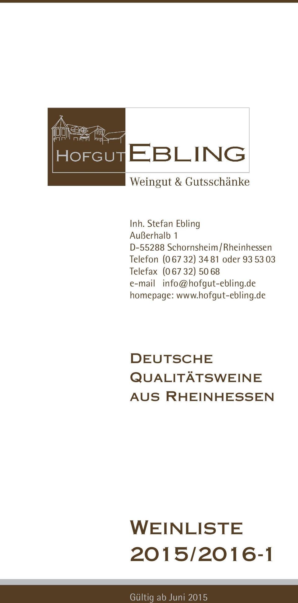 e-mail info@hofgut-ebling.