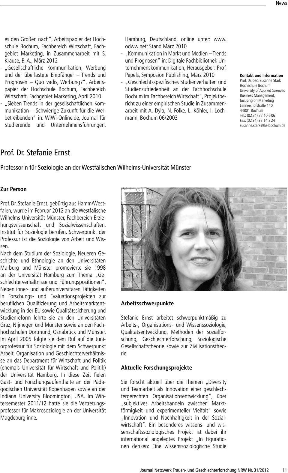 WiWi-Online.de, Journal für Studierende und Unternehmensführungen, Hamburg, Deutschland, online unter: www. odww.