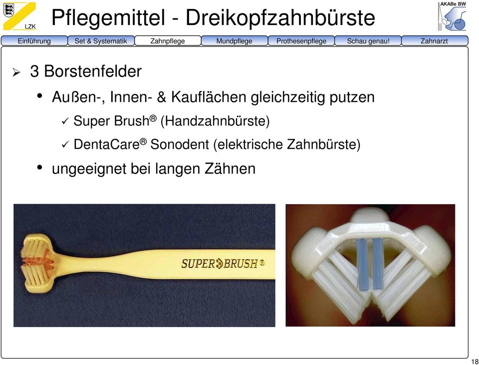 Super Brush (Handzahnbürste) DentaCare Sonodent