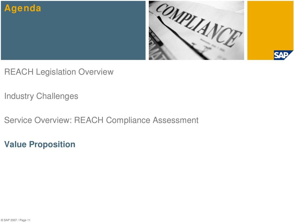 Overview: REACH Compliance