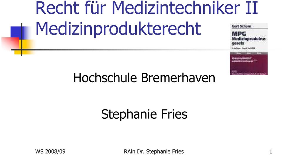 Bremerhaven Stephanie Fries WS