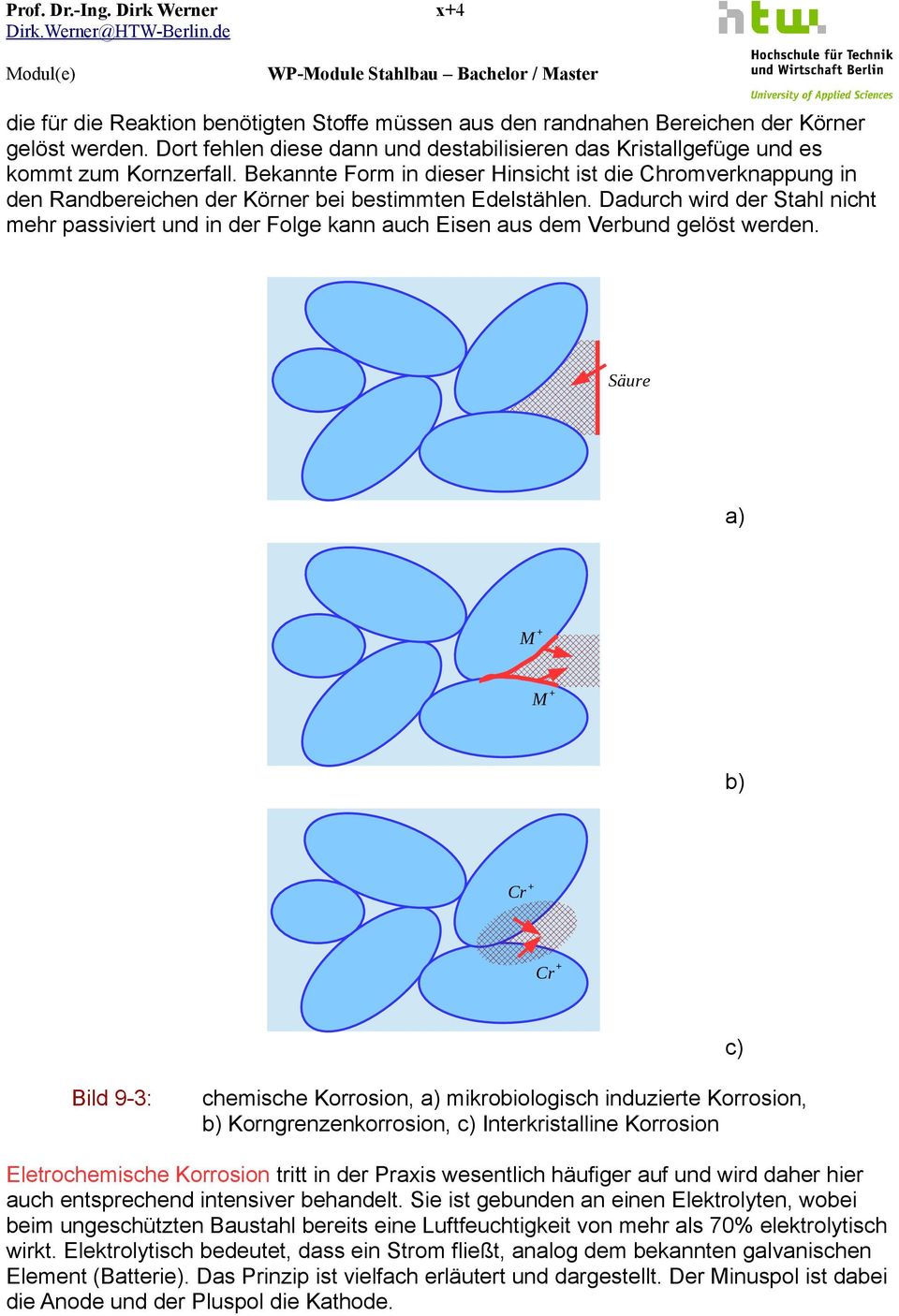 Dadurch wird der Stahl nicht mehr passiviert in der Folge kann auch Eisen aus dem Verb gelöst werden.