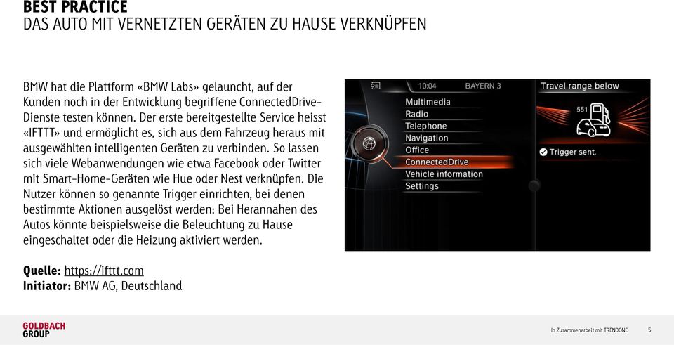 So lassen sich viele Webanwendungen wie etwa Facebook oder Twitter mit Smart-Home-Geräten wie Hue oder Nest verknüpfen.