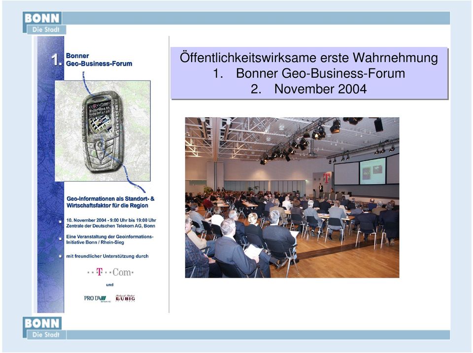1. Bonner Bonner Geo-Business-Forum