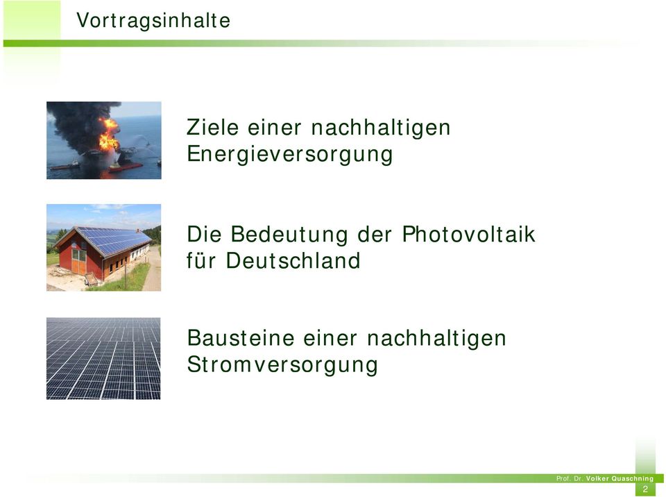 Bedeutung der Photovoltaik für