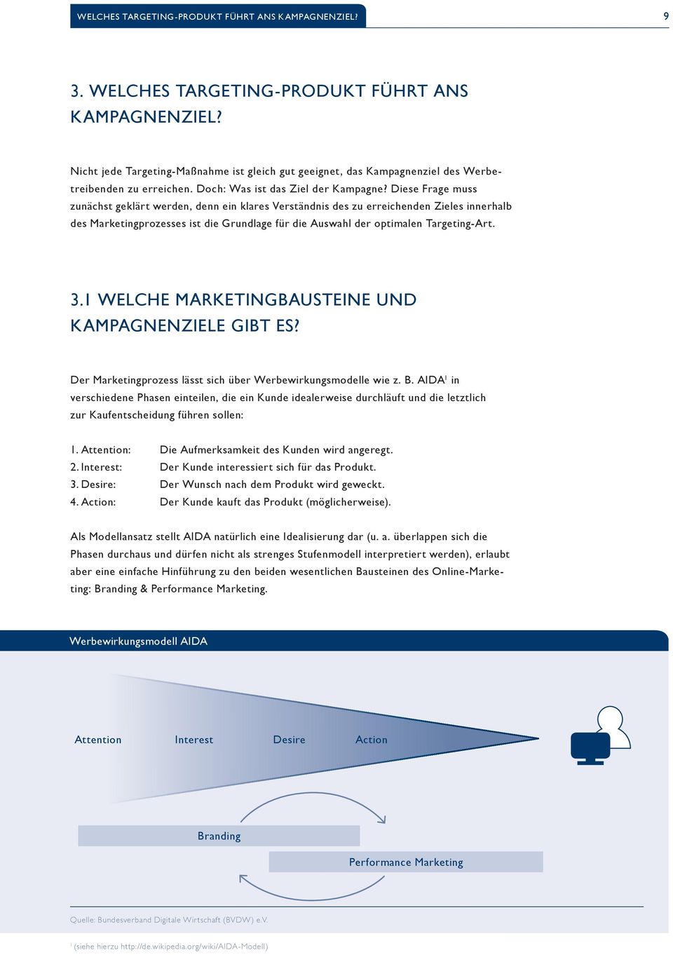 Diese Frage muss zunächst geklärt werden, denn ein klares Verständnis des zu erreichenden zieles innerhalb des Marketingprozesses ist die Grundlage für die Auswahl der optimalen Targeting-Art. 3.