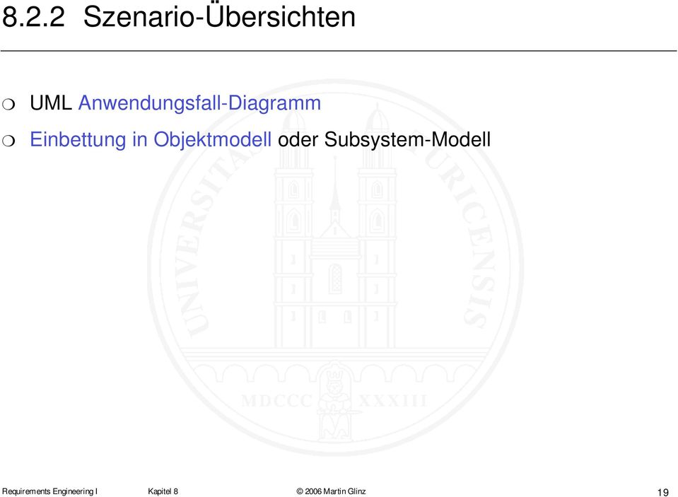 Objektmodell oder Subsystem-Modell