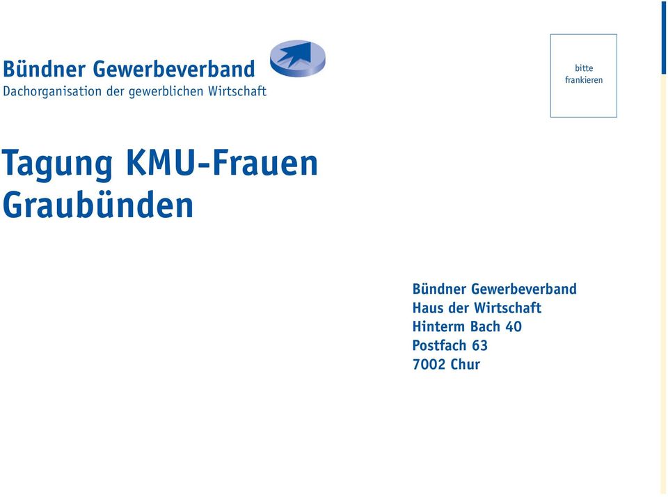 KMU-Frauen Graubünden Bündner Gewerbeverband