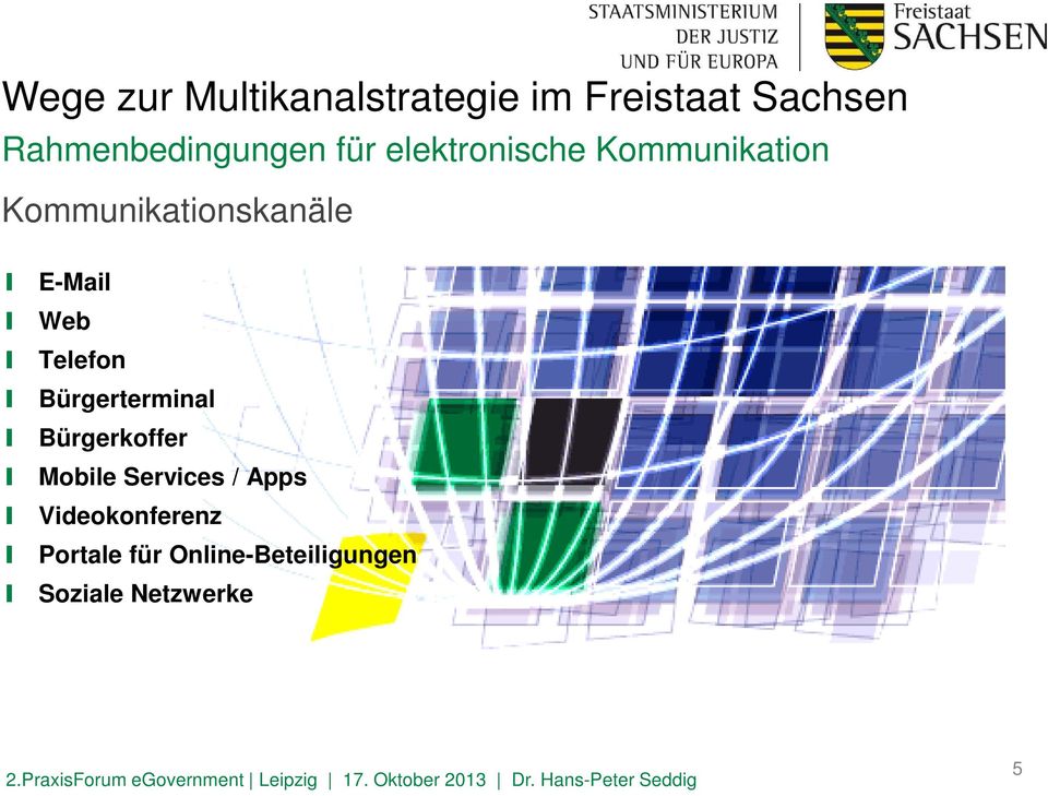 Bürgerterminal Bürgerkoffer Mobile Services / Apps