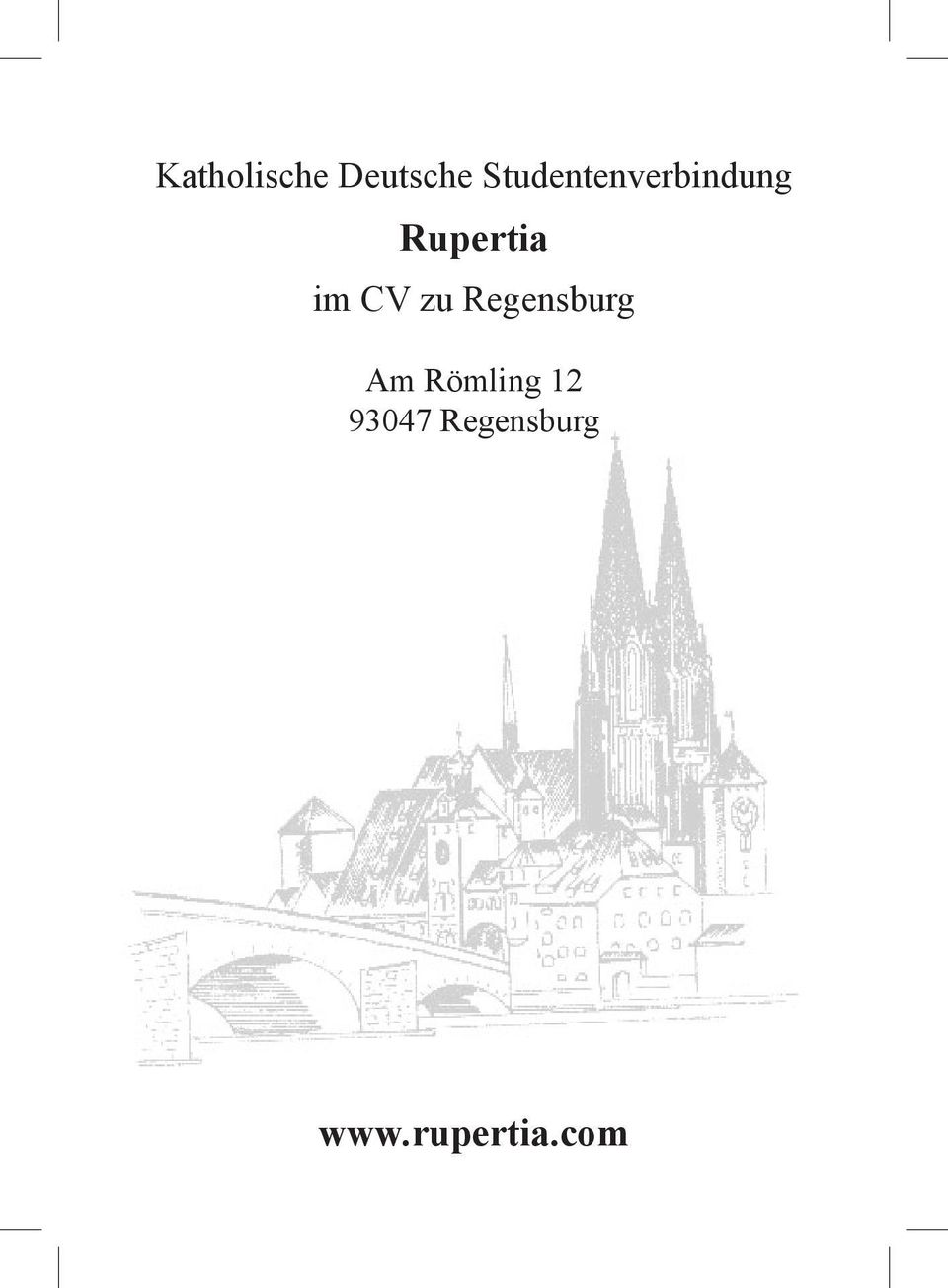 im CV zu Regensburg Am