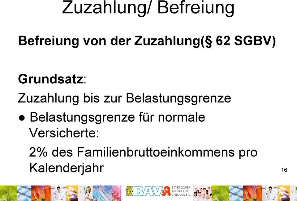 Belastungsgrenze Belastungsgrenze für normale