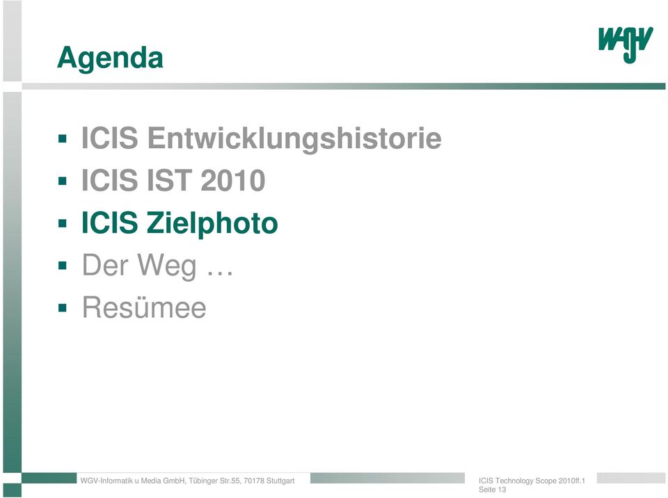ICIS IST 2010 ICIS