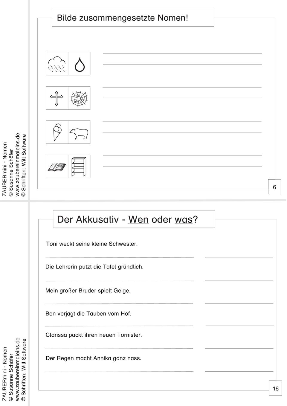 Die Lehrerin putzt die Tafel gründlich.