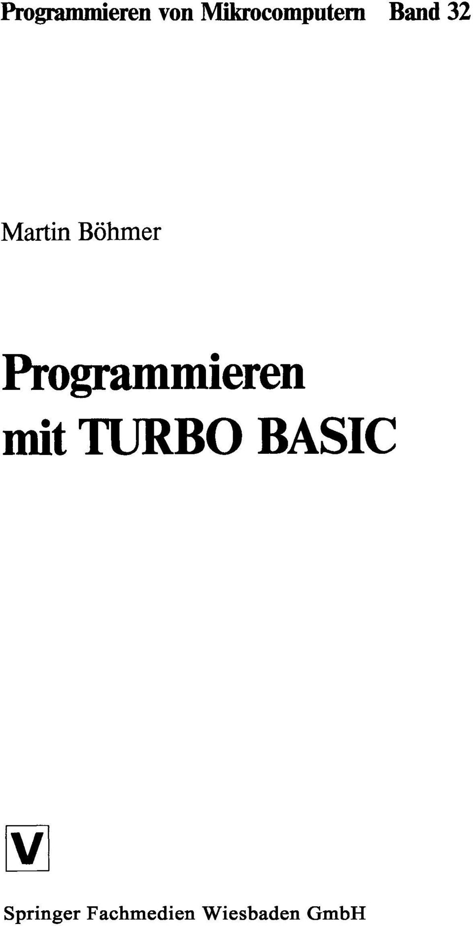 Bohmer Programmieren mit