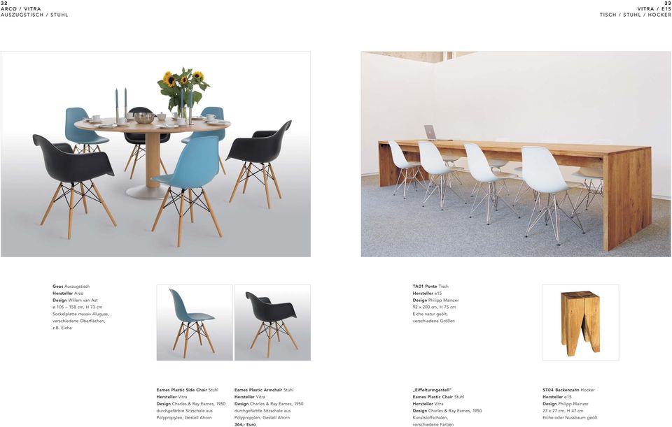 Charles & Ray Eames, 1950 durchgefärbte Sitzschale aus Polypropylen, Gestell Ahorn Eames Plastic Armchair Stuhl Hersteller Vitra Design Charles & Ray Eames, 1950 durchgefärbte Sitzschale aus