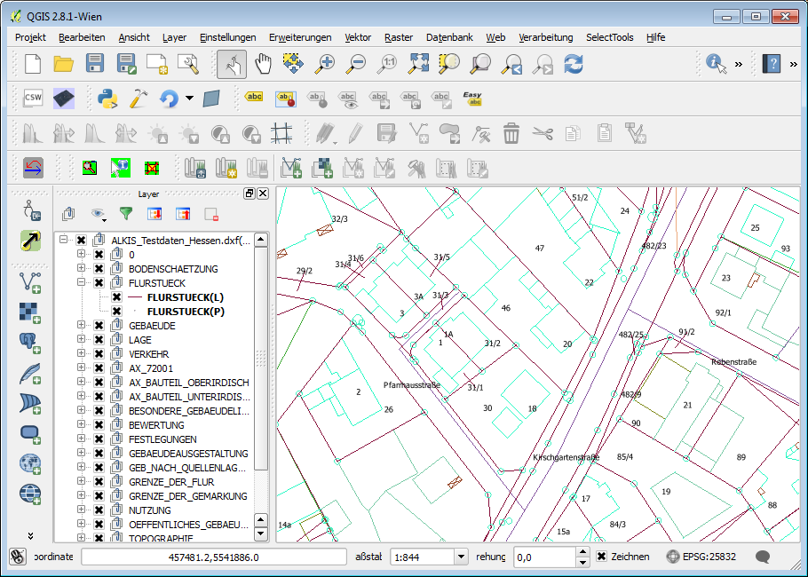 Die entstandenen (Shape-)Layer werden entsprechend der Vorgabe (4.