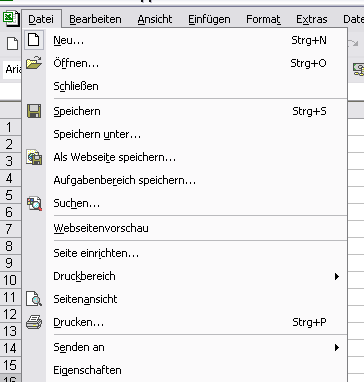 Excel Einführung 10 Abd. 19 Speichern, schließen und öffnen Hat man vor dem Schließen nicht gespeichert, fragt Excel nach, ob man dieses nicht doch noch nachholen möchte.