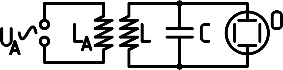 sche Schwingung in jedem Fall gedämpft ist, also Energie abgibt, weil in ihr immer elektrische Ladungen beschleunigt werden, und weil beschleunigte Ladungen immer elektromagnetische Strahlung - also