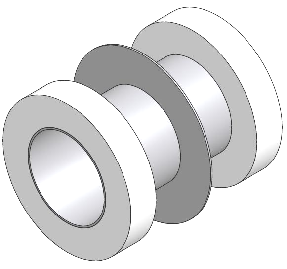 1.1 - Wanddurchführungen Normkomponente für Rohrleitungen zur Verbindung von Rohrstücken gleichen Durchmessers. Wanddurchführung zum direkten Aufschweißen von zwei Rohrstücken gleichen Durchmessers.