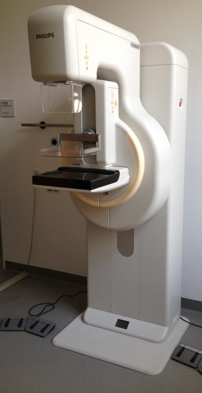 Mammographie Vorteile der digitalen Vollfeld-Mammographie: Geringere