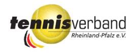 A U S S C H R E I B U N G Veranstalter: Ausrichter: Platzanlagen: Deutscher Tennis Bund e.v. Tennisverband Rheinland-Pfalz e.v. (RLP) TC Boehringer Ingelheim Waldstraße 40 55218 Ingelheim Tel.