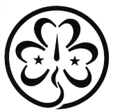 Das Kleeblatt mit seinen drei Blättern symbolisiert die drei wesentlichen Punkte des Versprechens. Da die PSG ein katholischer Verband ist, steht im Kleeblatt ein Kreuz.