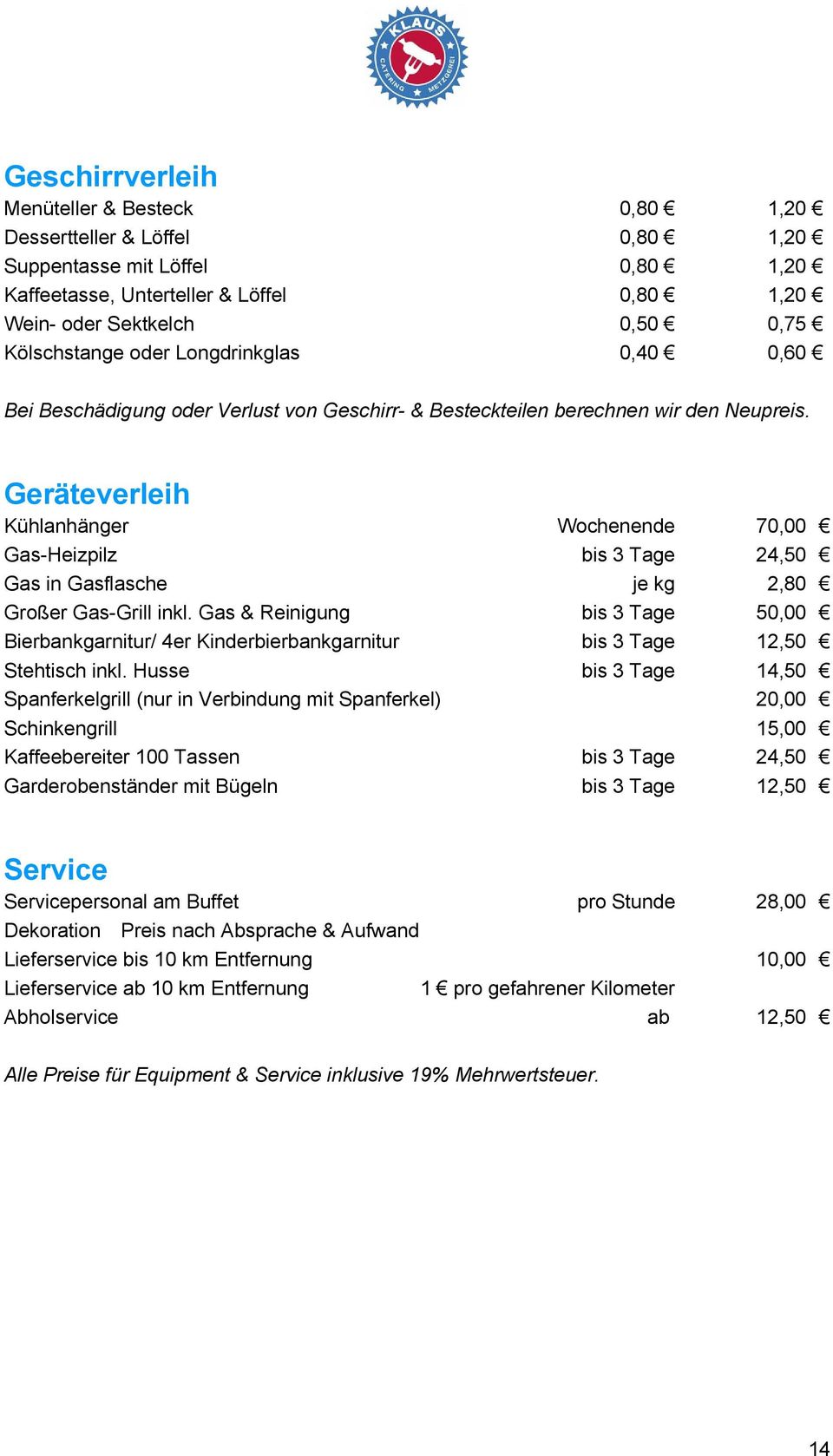 Gas & Reinigung Bierbankgarnitur/ 4er Kinderbierbankgarnitur Stehtisch inkl.